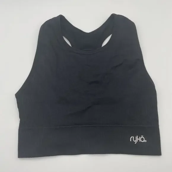 Ryka Sports Bra Racer Back Adjustable Straps Size S Sports Activewear Workout - Picture 1 of 3